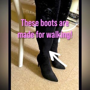 These boots are made for walking!  love these boots!! Can’t wear them anymore!!